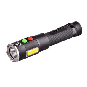 MCCC Self Defense Rechargeable Flashlight with 128dB Personal Alarms for  Emergency or Safety,600 High Lumens,COB Work Light,Magnetic for